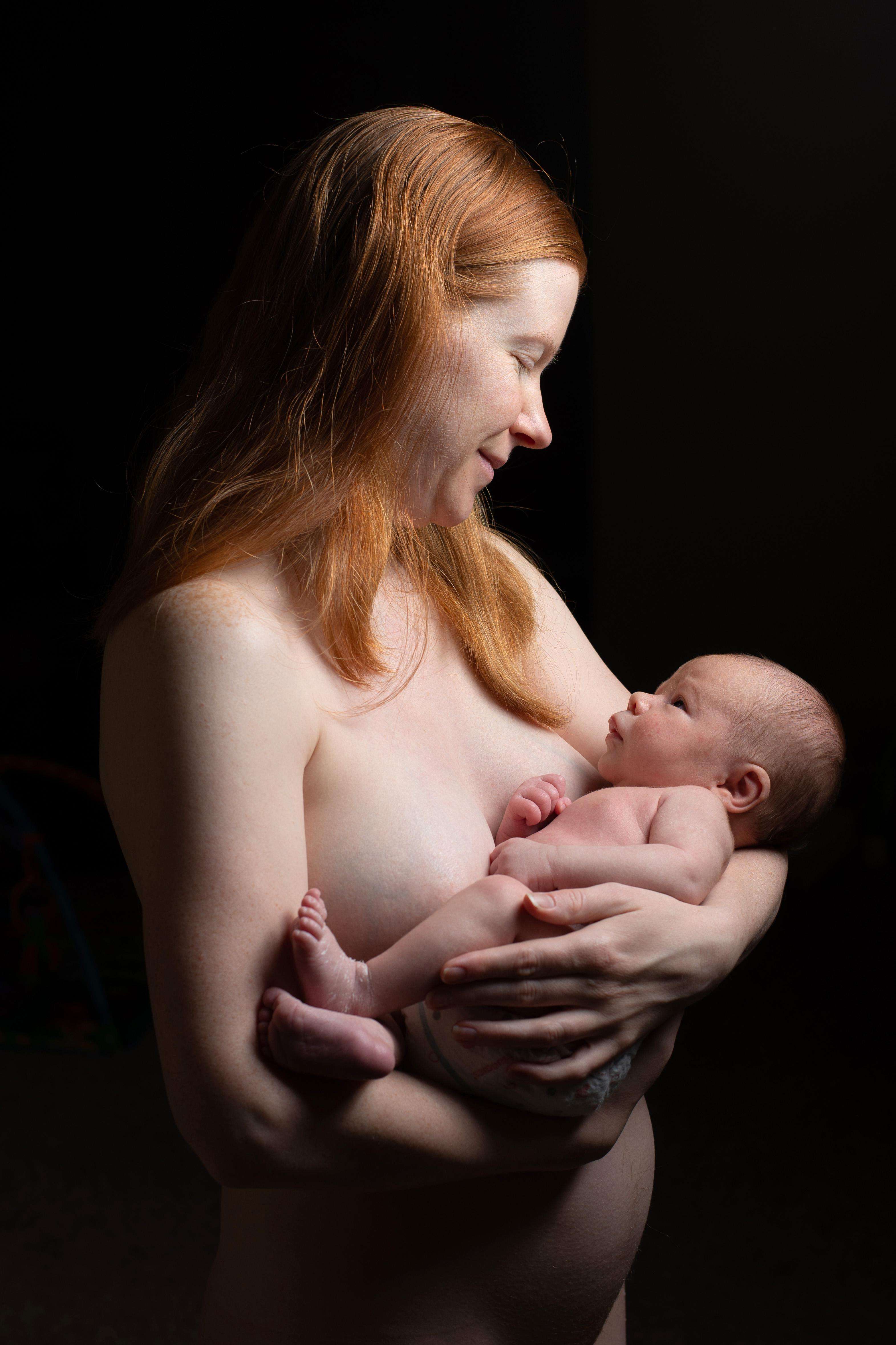 image showing ITAP of a mother and her newborn son [MLM]