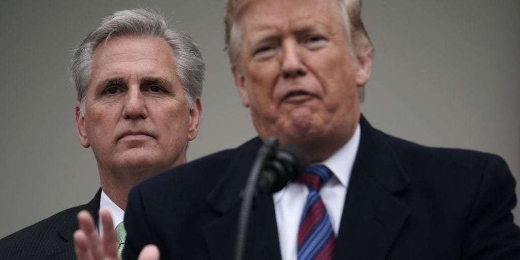 image for Leaked audio shows Kevin McCarthy demanding inquiry into Jan. 6 riot, a position he later completely reversed