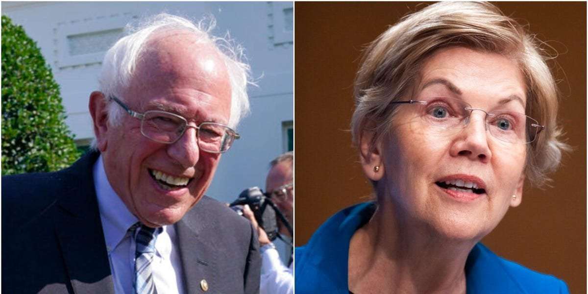 image for Bernie Sanders, Elizabeth Warren, and other Democrats want to pay retirees an additional $2,400 in their Social Security checks — by raising taxes on the richest Americans