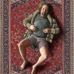 image for I painted The Dude from The Big Lebowski, spent far too long on the rug detail!