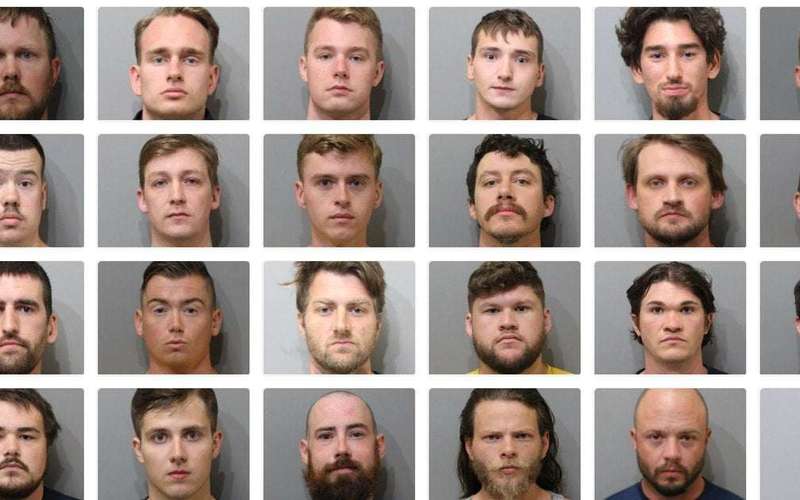 image for Sheriff’s Office releases names of 31 Patriot Front members arrested in Saturday bust