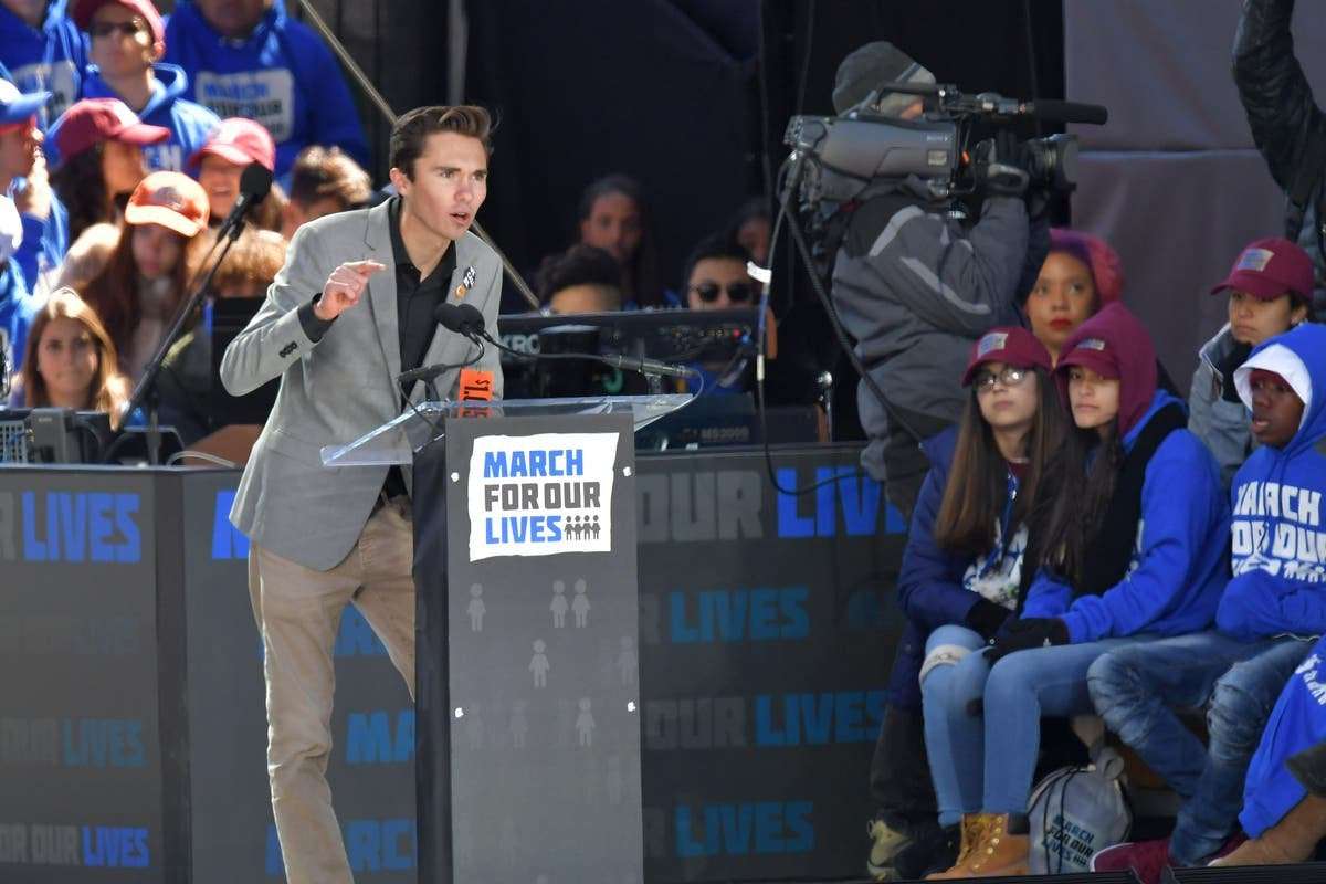 image for Parkland survivor David Hogg shuts down Marjorie Taylor Greene on guns: ‘Don’t have time to help you go viral’