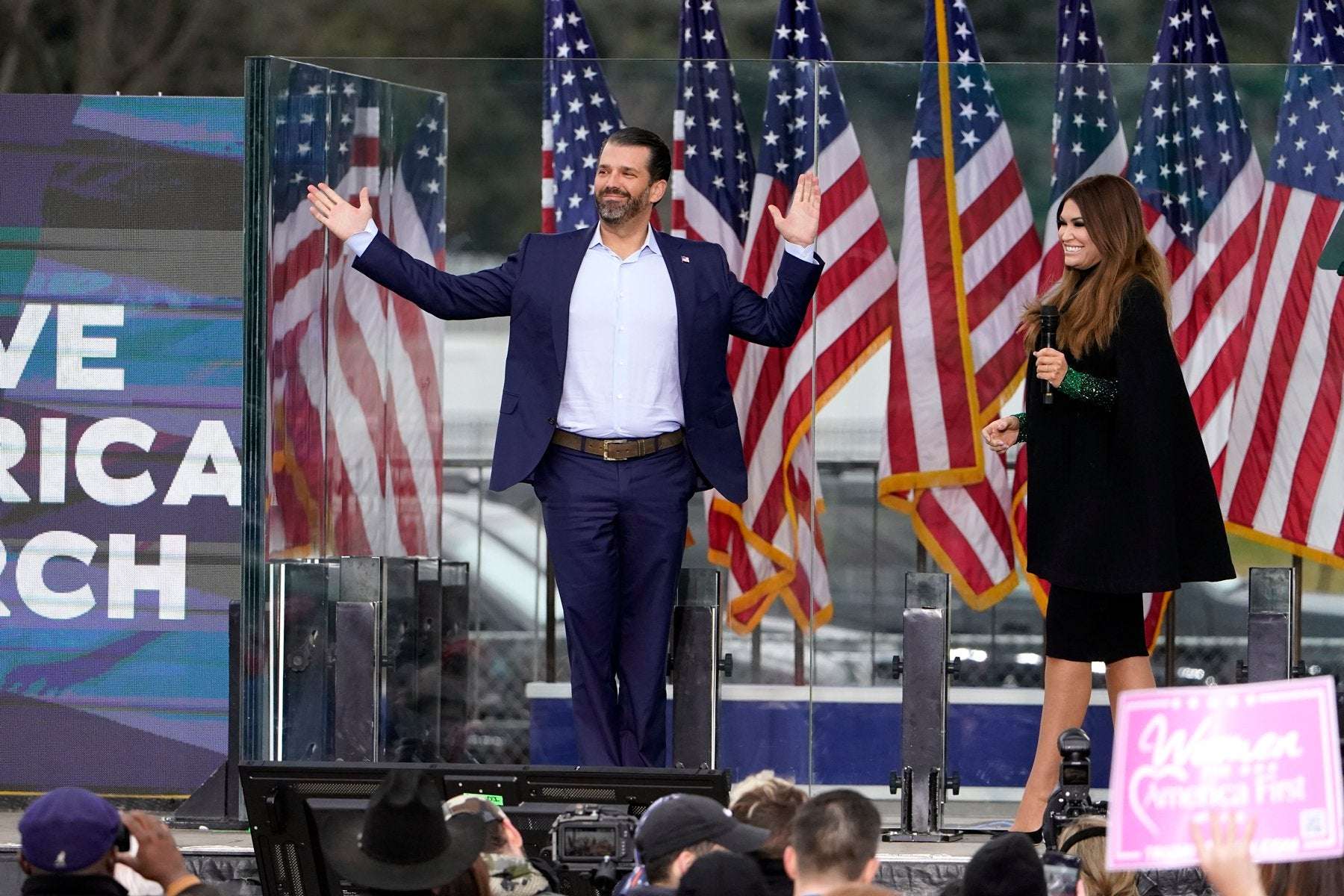 image for ‘It’s a Grift’: Kimberly Guilfoyle Made $60,000 Introducing Don Jr. at Coup Rally, Jan. 6 Committee Says