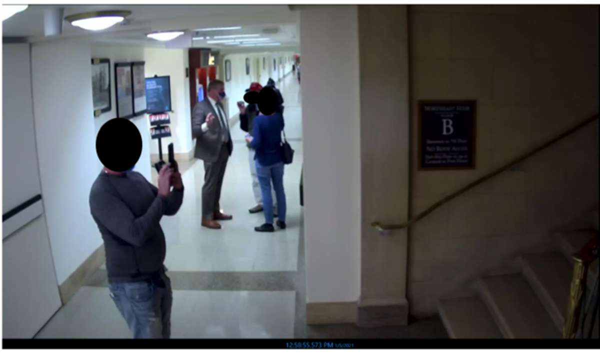 image for Jan 6 committee releases video of tour led by GOP lawmaker day before riot