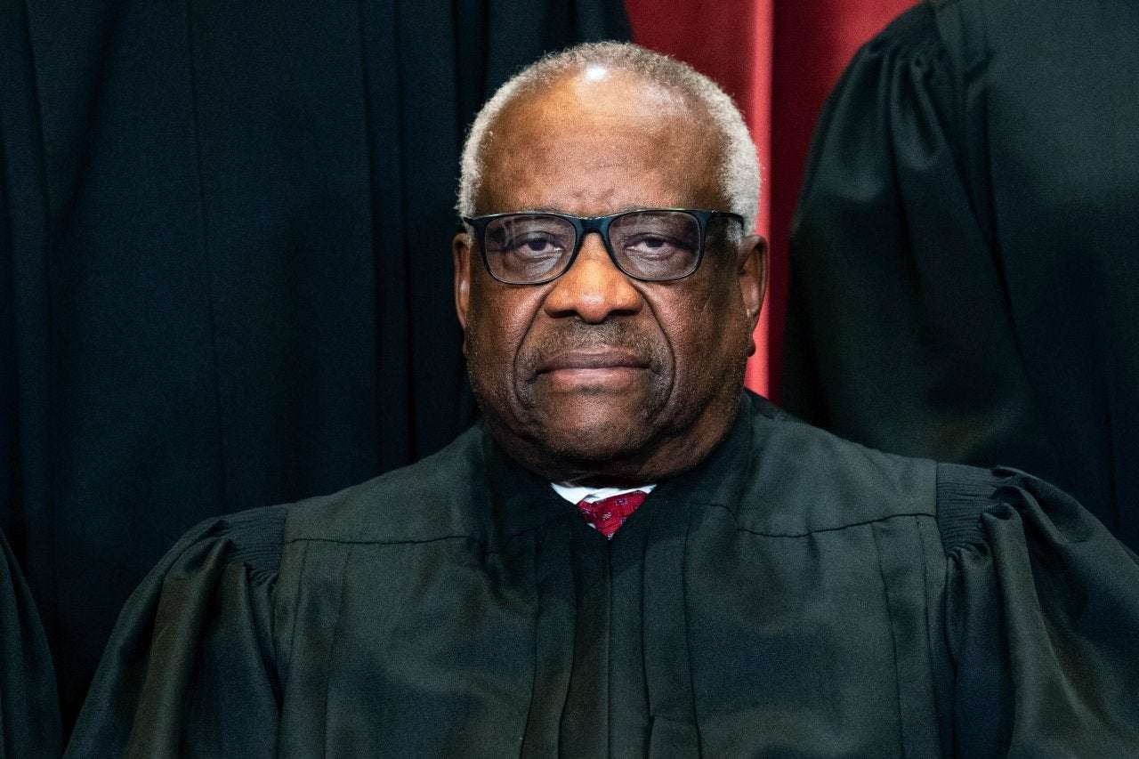 image for House Democrat calls for Clarence Thomas to resign following report of wife’s email with Eastman