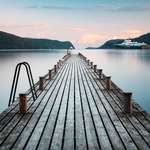 image for ITAP of a Pier in a Fjord.