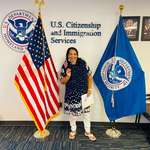 image for [OC] My mom, 70, now finally a US citizen after 17.5 years of processes and paperwork