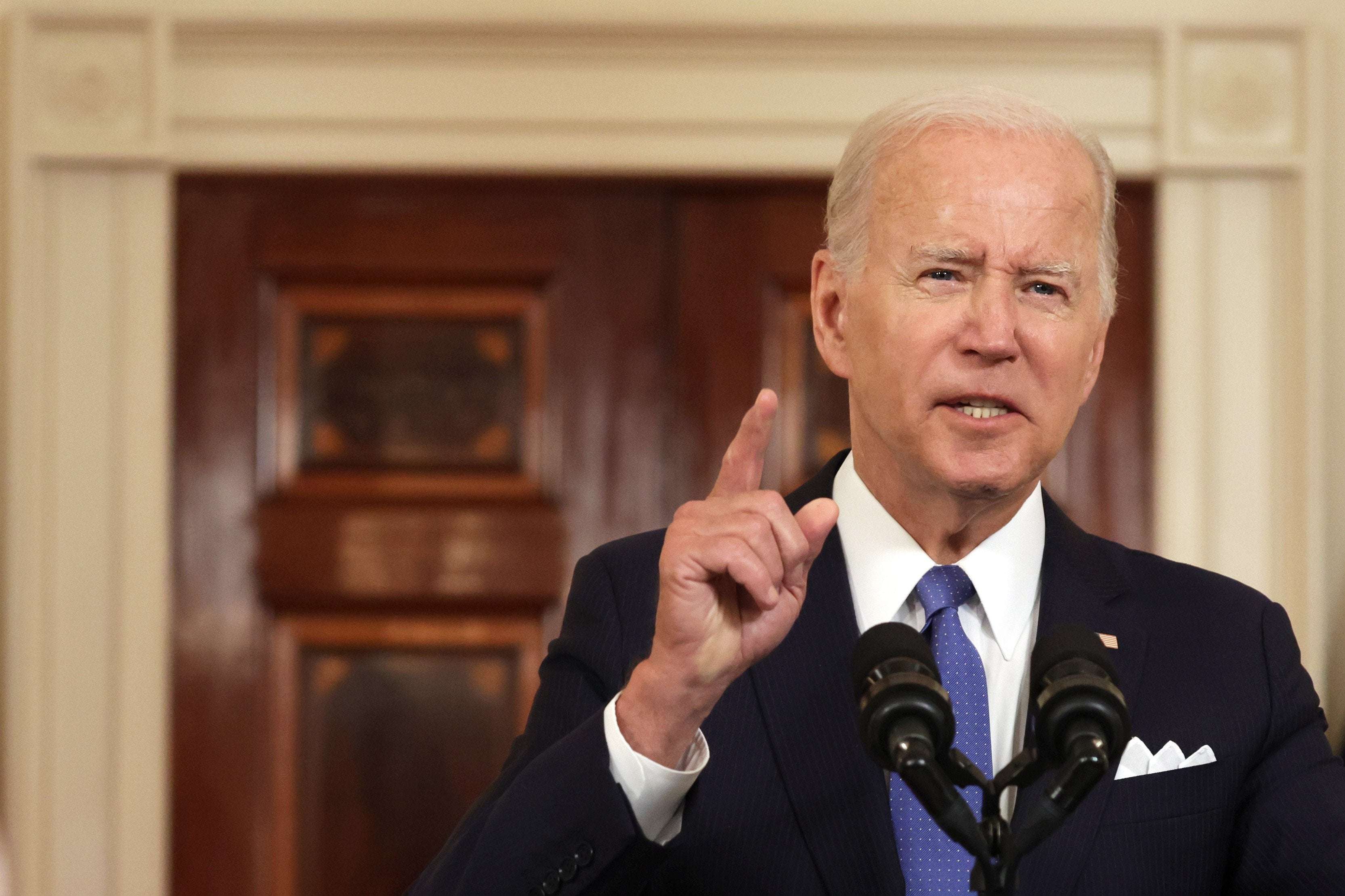 image for Biden urged to take a blowtorch to the court after Roe ruling