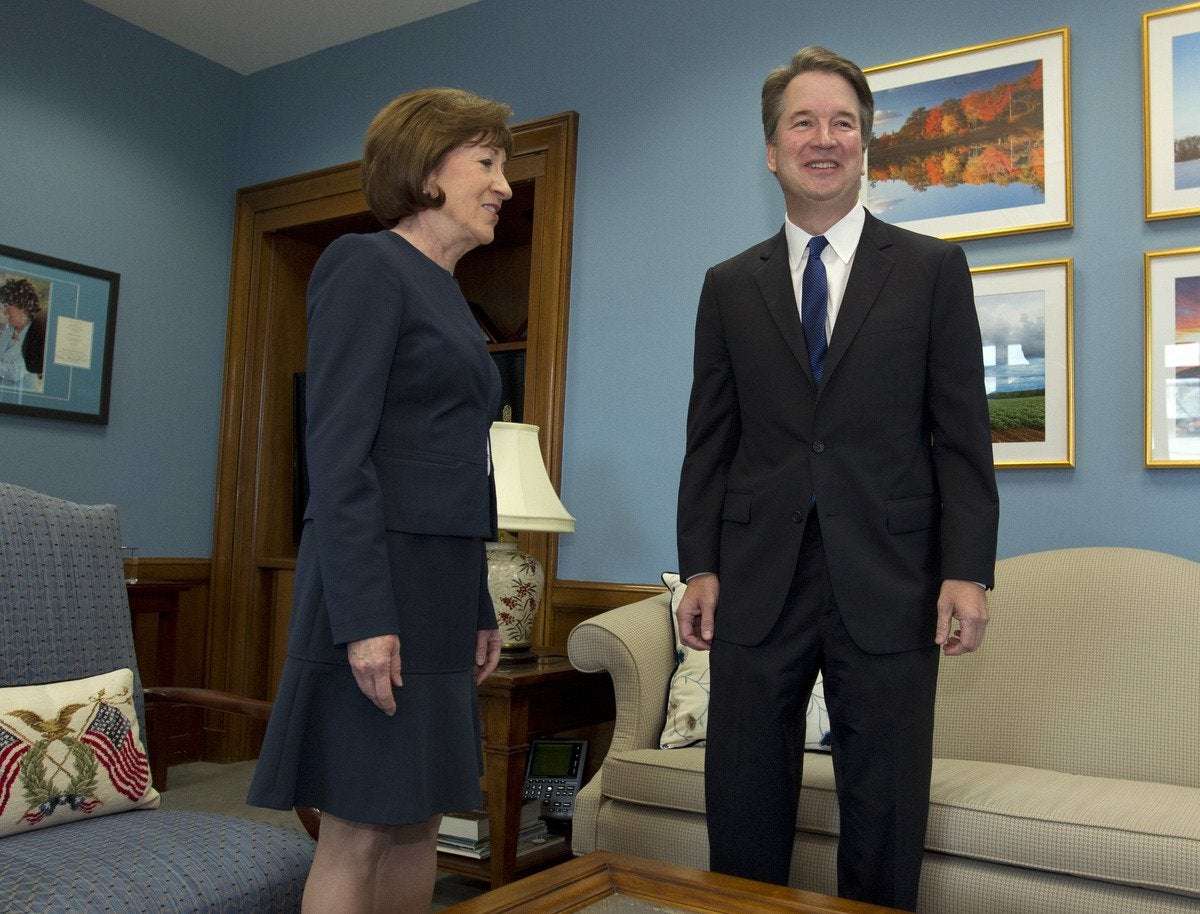 image for After telling Susan Collins that Roe was ‘settled law,’ Brett Kavanaugh calls it ‘wrongly decided’