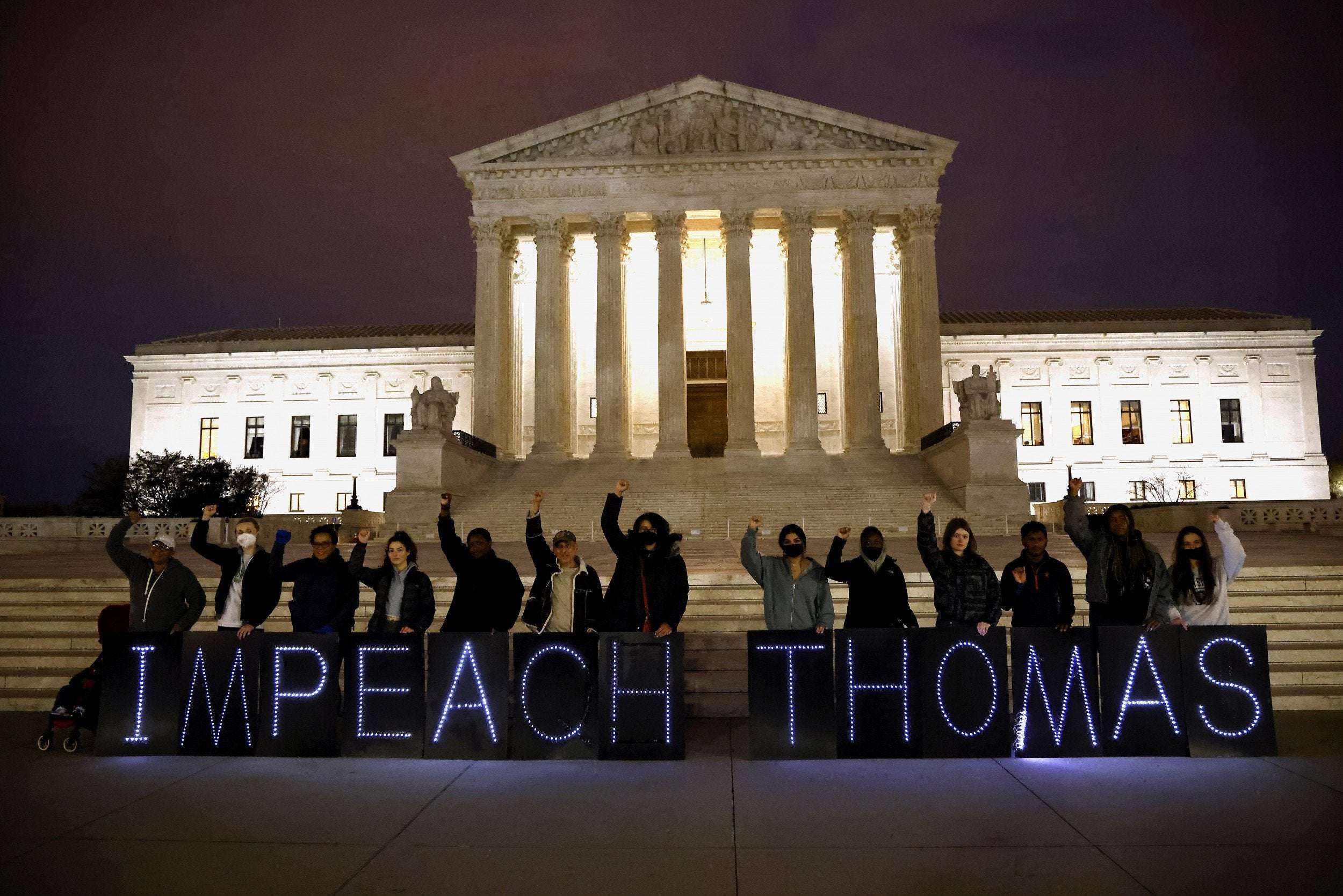 image for Impeach Clarence Thomas Petition Hits 700k Signatures Week Since Roe Ruling
