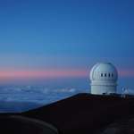 image for ITAP of a telescope on the summit of Mauna Kea