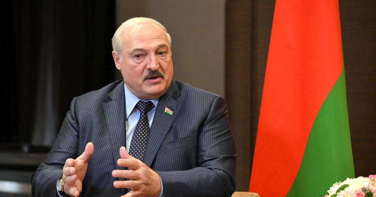 image for Lukashenko says Belarus intercepted attempted missile strikes by Ukraine