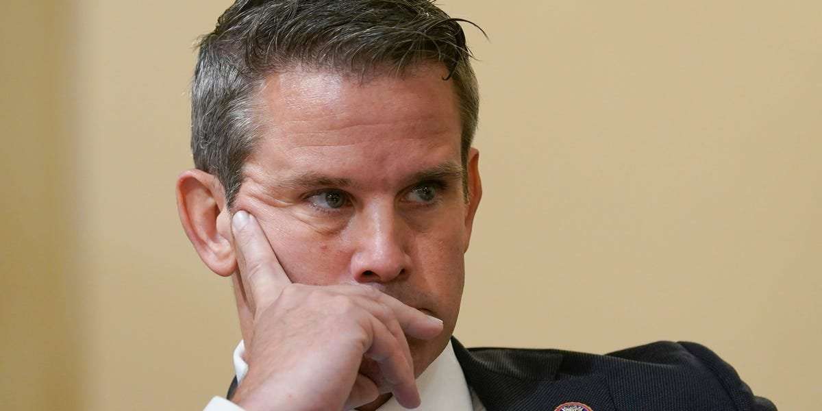 image for Adam Kinzinger and his family are getting so many death threats over his Trump criticism that his office put together a 3-minute audio clip