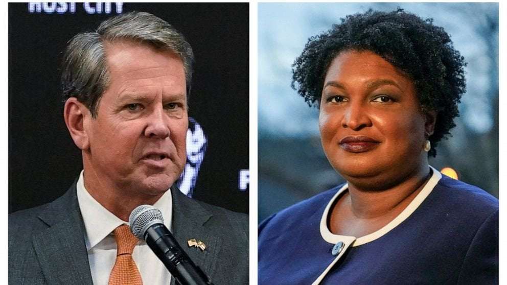 image for Georgia's Abrams raises $22M in 2 months, far outpacing Kemp