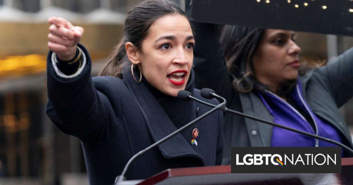 image for AOC calls for Senate to end filibuster & codify marriage equality as a federal right