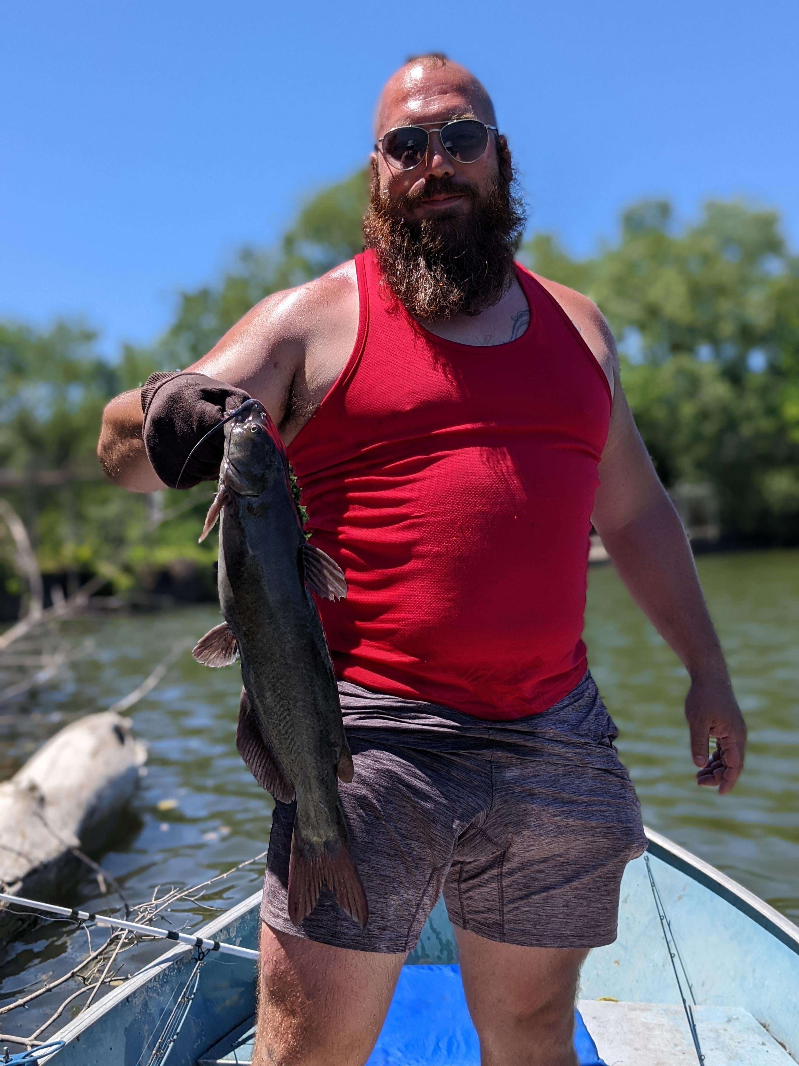 image showing [OC] Caught my first catfish as an adult!