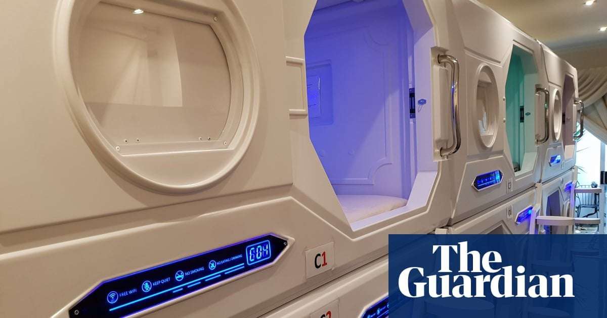 image for Melbourne ‘space shuttle’ pods containing a single bed for rent for up to $900 a month