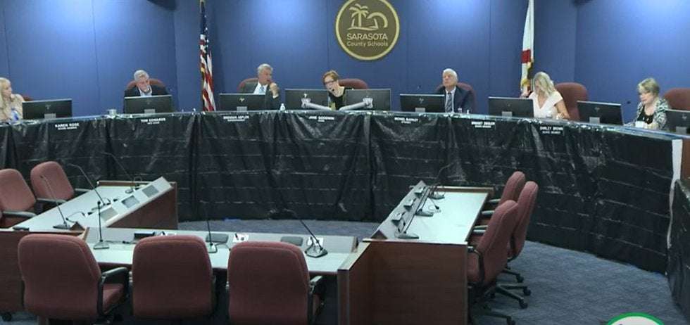 image for Sarasota County school board sued over ‘obscene’ library materials