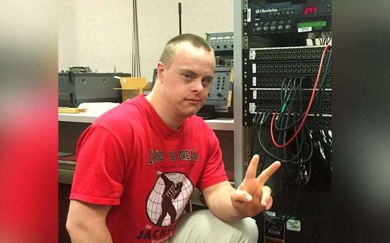 image for First man with Down syndrome graduates from college and makes state history