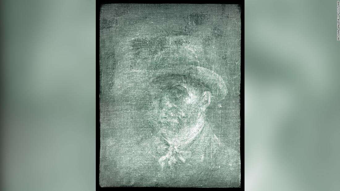 image for Hidden Van Gogh self-portrait found behind another painting