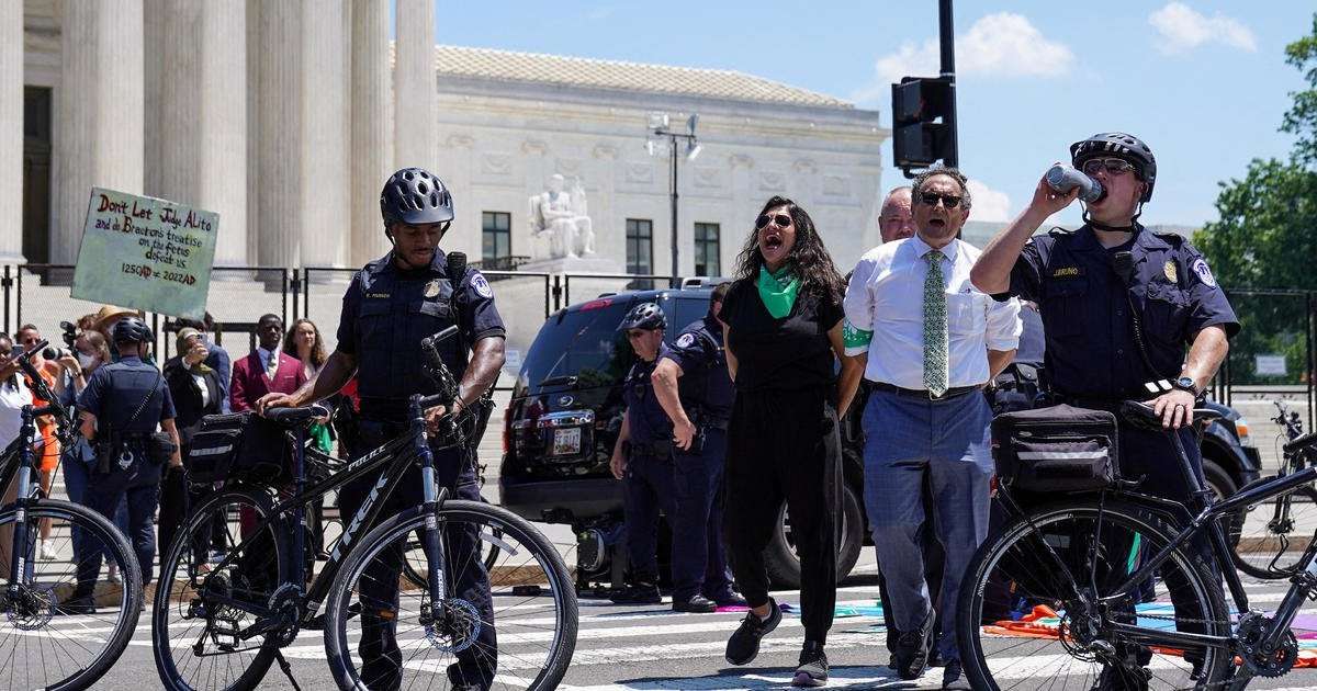 image for 17 members of Congress arrested during Supreme Court protest, Capitol police say