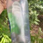 image for [OC] I took a frozen bottle of water out on a walk yesterday and accidentally made an ice dildo