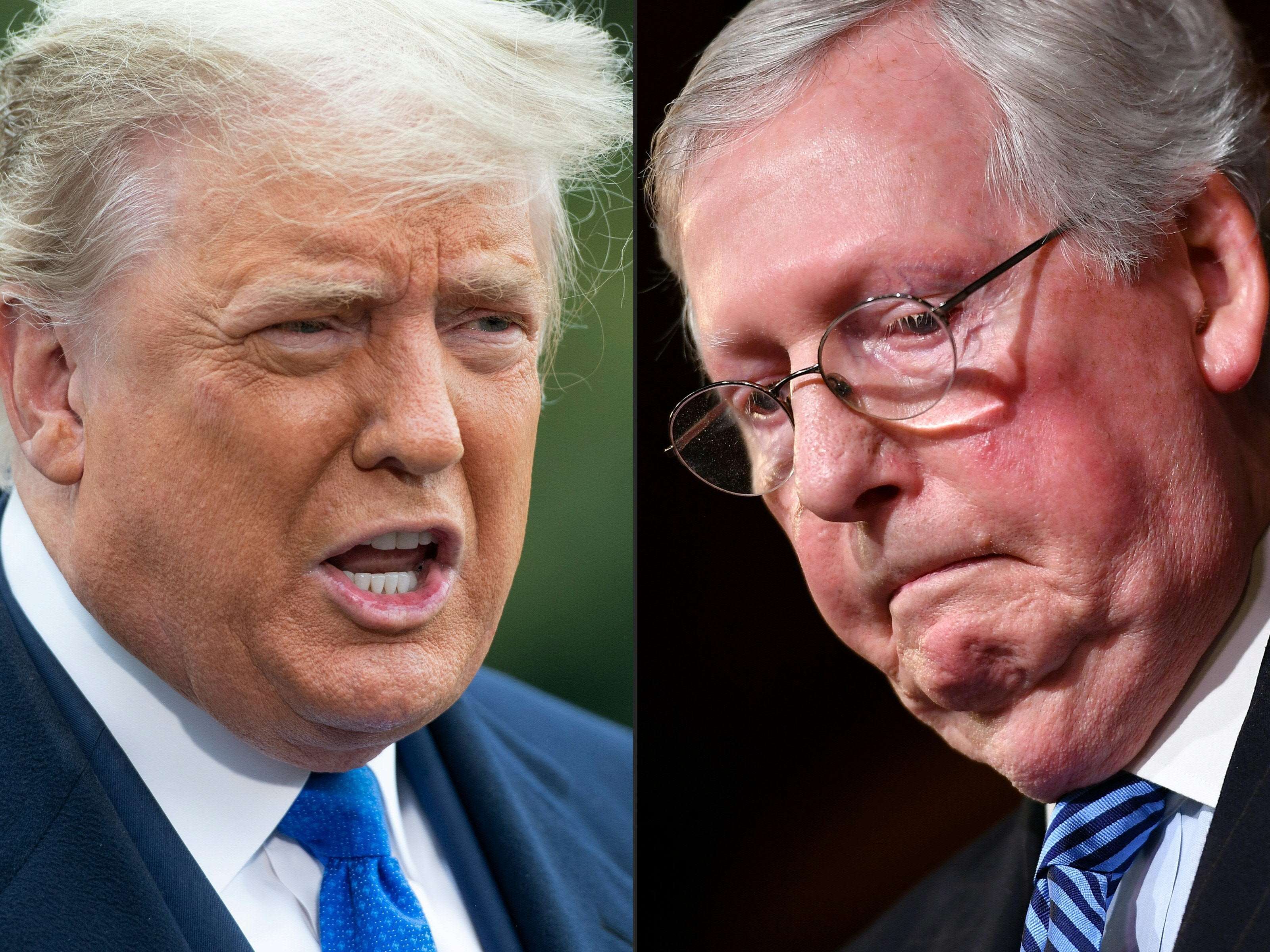 image for Trump Calls Mitch McConnell 'Disloyal Sleaze Bag' as Jan 6 Actions Revealed