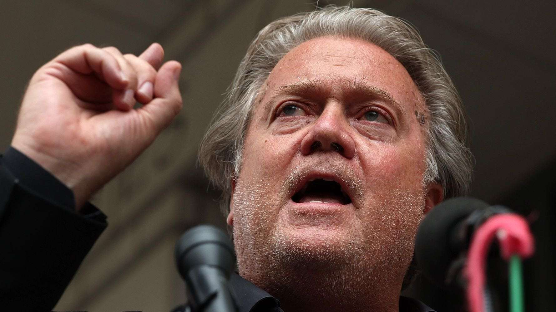 image for Steve Bannon Calls On '4,000 Shock Troops' To 'Deconstruct' The Government 'Brick By Brick'