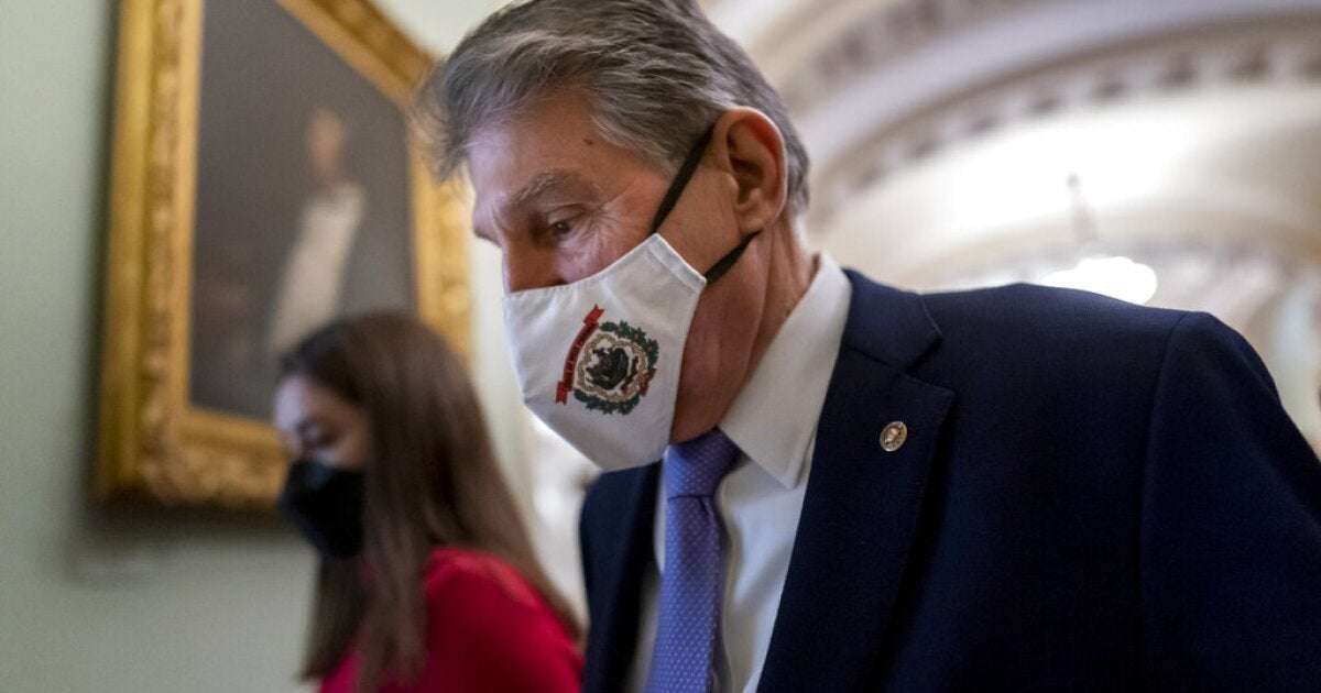 image for Joe Manchin tests positive for COVID-19