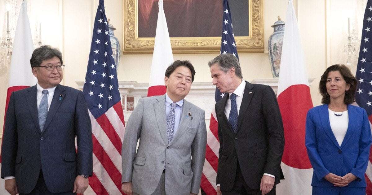 image for US and Japan move toward founding of 'economic NATO' to counter China
