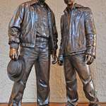image for Statues of Walter White and Jessie Pinkman in Albuquerque, New Mexico were recently unveiled