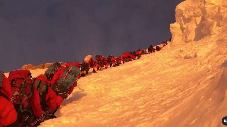 image for There Are Conga Lines and Huge Crowds on K2 Now