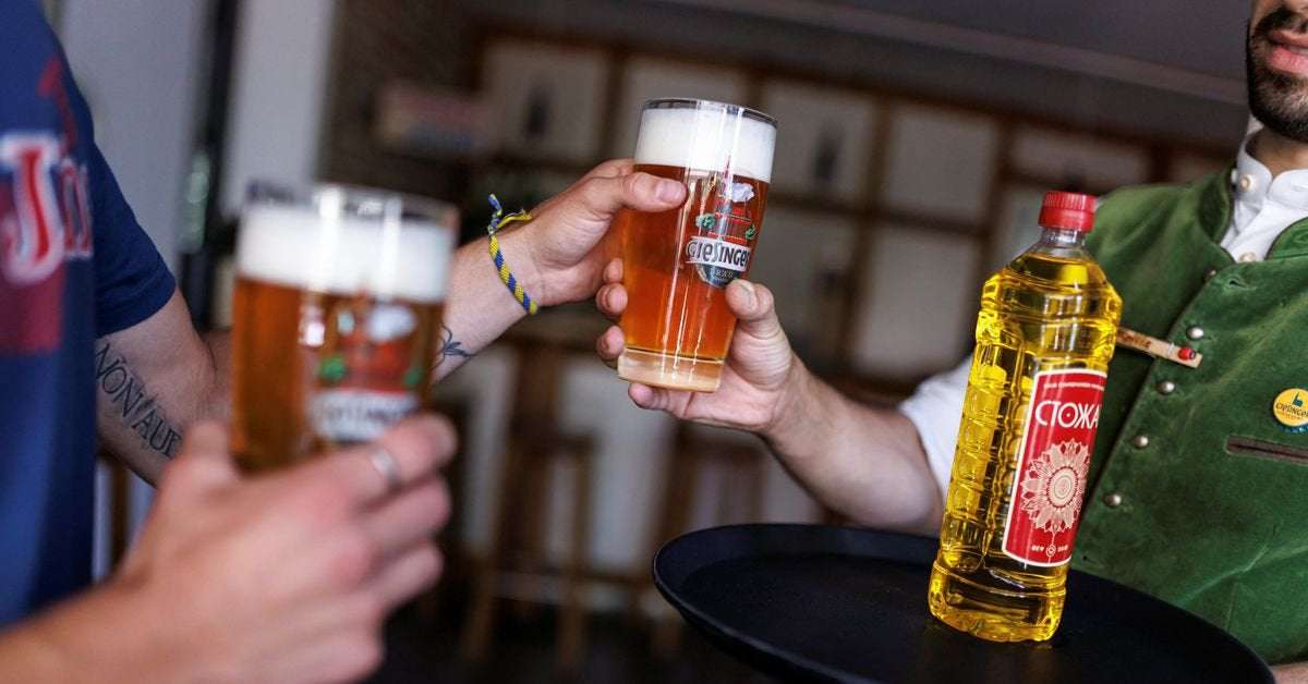 image for Beer for sunflower oil? Munich pub finds way to beat frying crunch