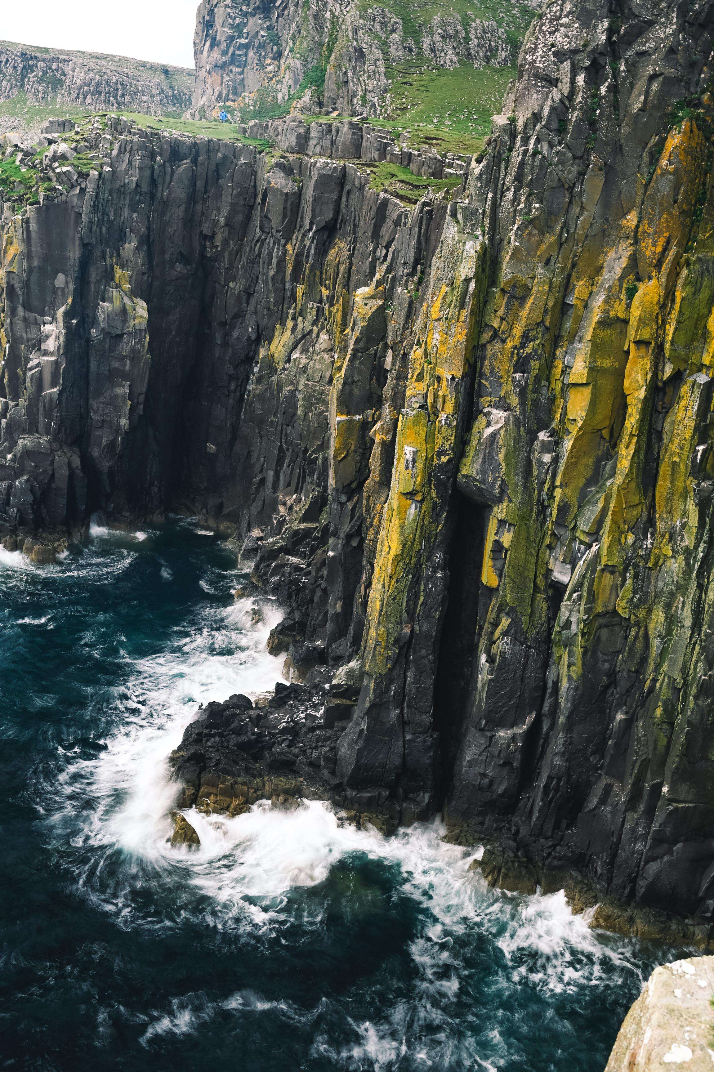 image showing ITAP a cliff in scottland