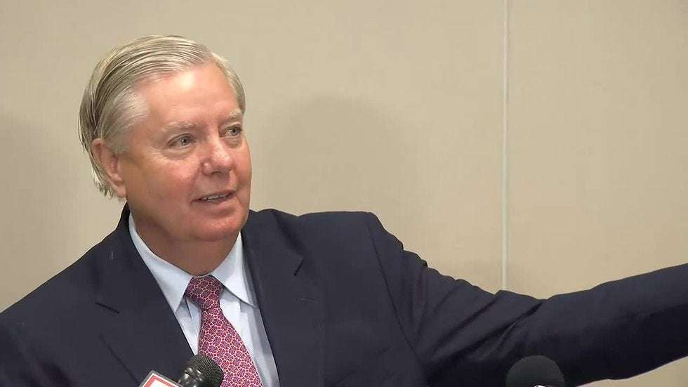 image for Sen. Lindsey Graham a no-show at scheduled Fulton County court appearance