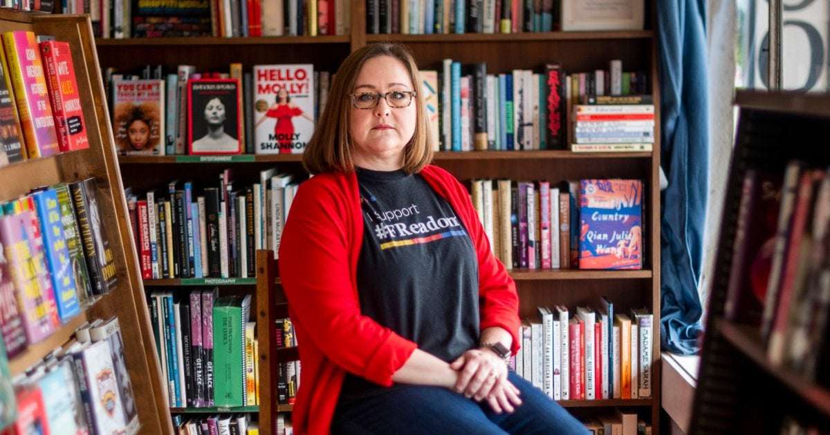 image for In rare move, school librarian fights back in court against conservative activists