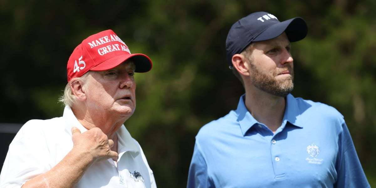 image for Eric Trump says the Trumps will share surveillance tapes of the Mar-a-Lago raid 'at the right time'