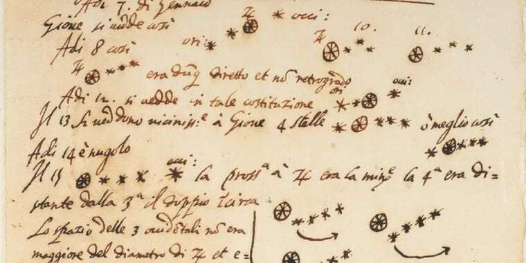 image for Library’s prized Galileo manuscript turns out to be a clever forgery