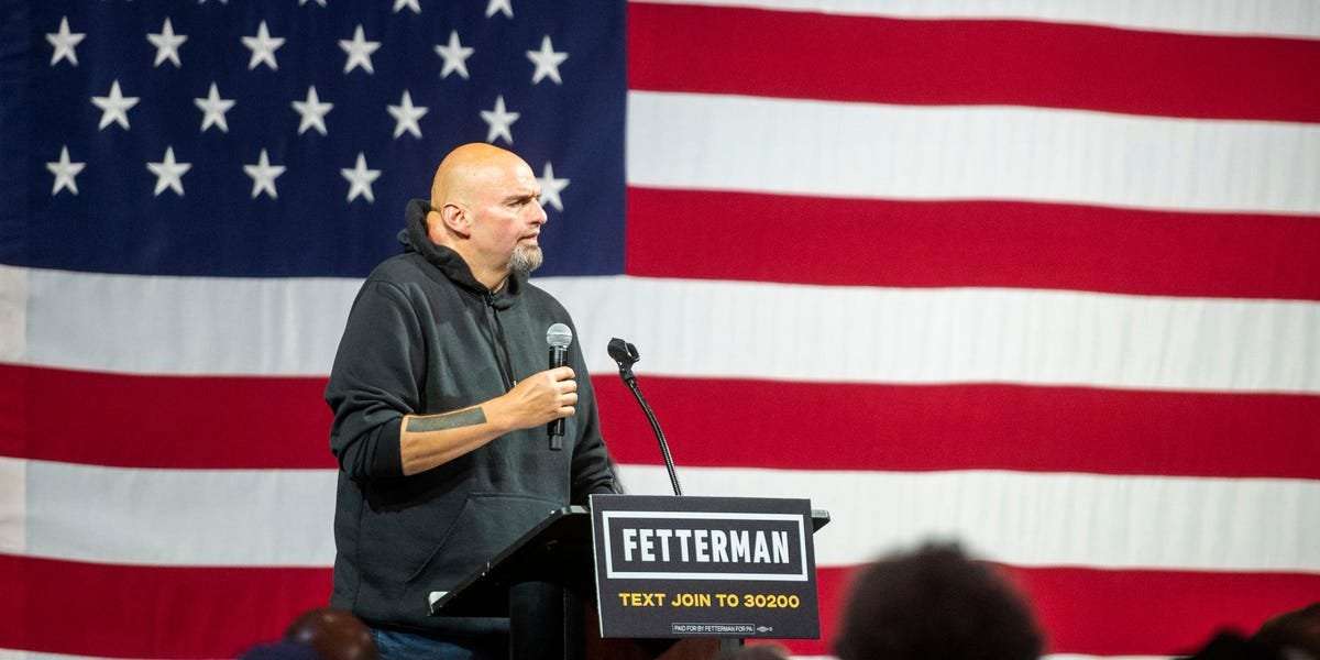 image for Democrat John Fetterman raised over $1 million off GOP rival Mehmet Oz's 'crudité' gaffe, campaign says