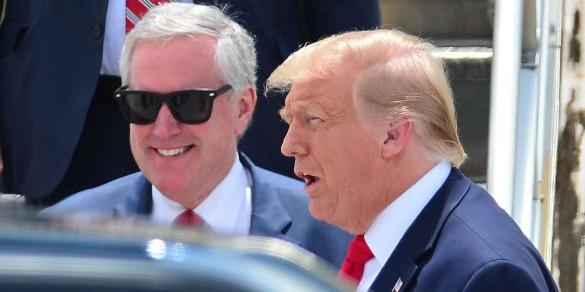 image for Donald Trump and Mark Meadows' last-minute plan to declassify an FBI file and tip off a conservative journalist: NYT
