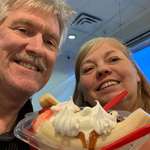 image for [OC]36-my wife & I met at DQ over a banana split 35 yrs ago today. Every year we go back for another