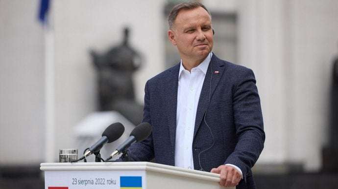 image for President of Poland: entire territory of Ukraine should be liberated, including Crimea