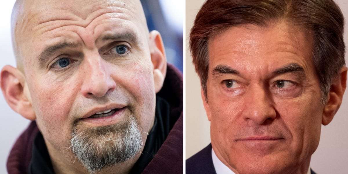 image for John Fetterman holds a 13-point lead over Dr. Oz in the Pennsylvania Senate race: poll