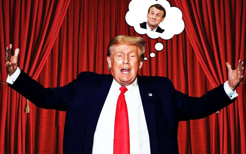image for Trump Bragged He Had ‘Intelligence’ on Macron’s Sex Life