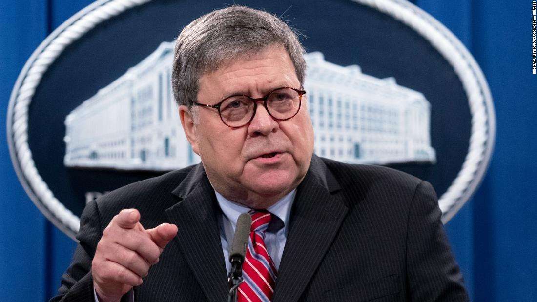 image for William Barr, on Fox, says there's no legitimate reason for classified docs to be at Mar-a-Lago