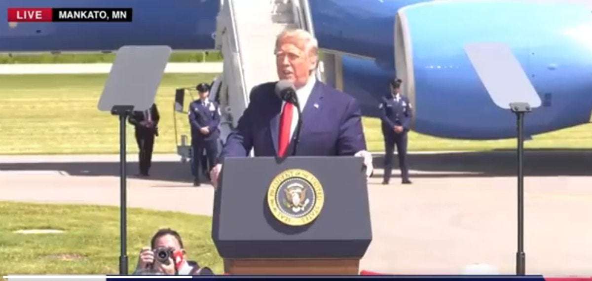 image for Video resurfaces of Trump calling Democrats ‘fascists’ as Conservatives rage over Biden speech