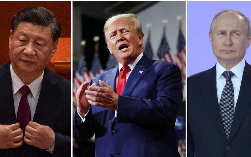 image for Trump compliments 'fierce' and 'smart' Putin and applauds Xi Jinping for ruling China with an 'iron fist'