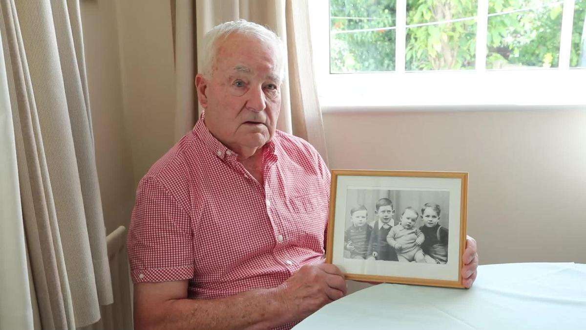 image for Long-lost brothers separated in 1945 are to be reunited after 77 years apart