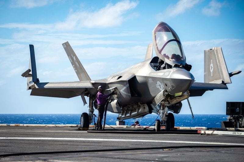 image for Pentagon halts deliveries of F-35 fighter jets after discovering a component manufactured in China