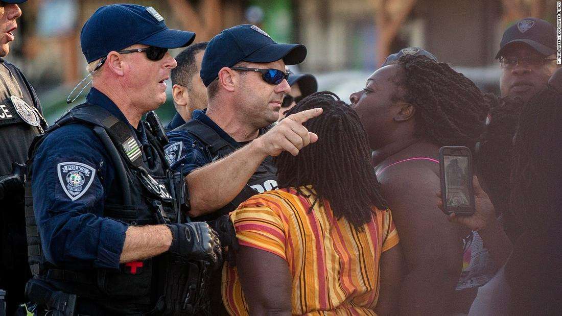 image for A verbal encounter with police at a Black Lives Matter protest led pregnant activist to 4-year prison sentence